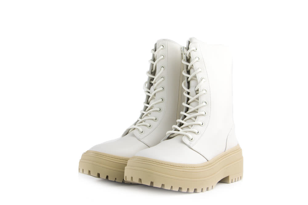 Nik \u0026 Nik Vivien Boots Off White - Steenbergen Schoenen