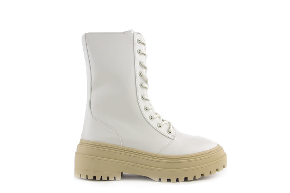 Nik \u0026 Nik Vivien Boots Off White - Steenbergen Schoenen