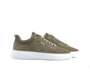 Nubikk Heren Sneakers in Suede (Antraciet) - Schoenen.nl