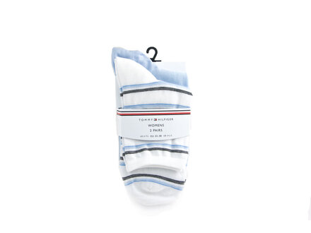 Tommy Hilfiger Tommy Hilfiger Short Sock Island Stripe Blue