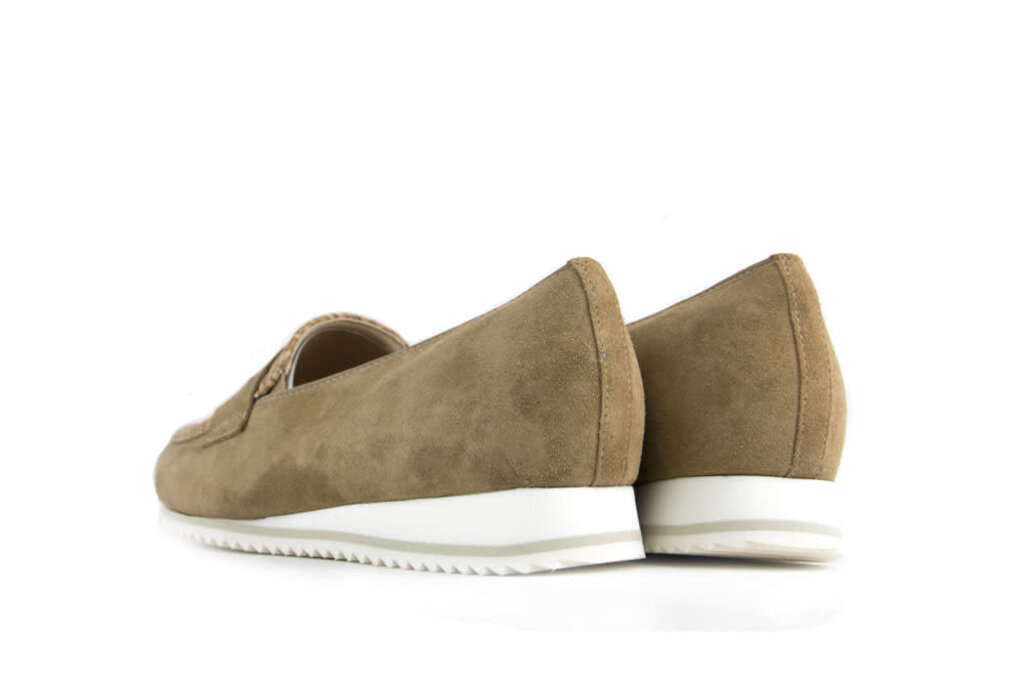 Hassia Hassia Loafers Taupe Suede