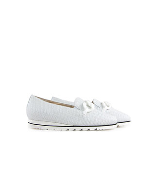 Hassia Hassia Loafer Weiss Twist Pisa G