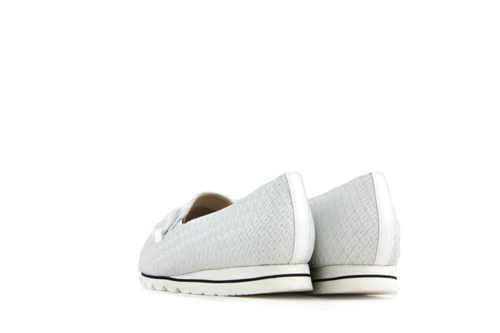 Hassia Hassia Loafer Weiss Twist Pisa
