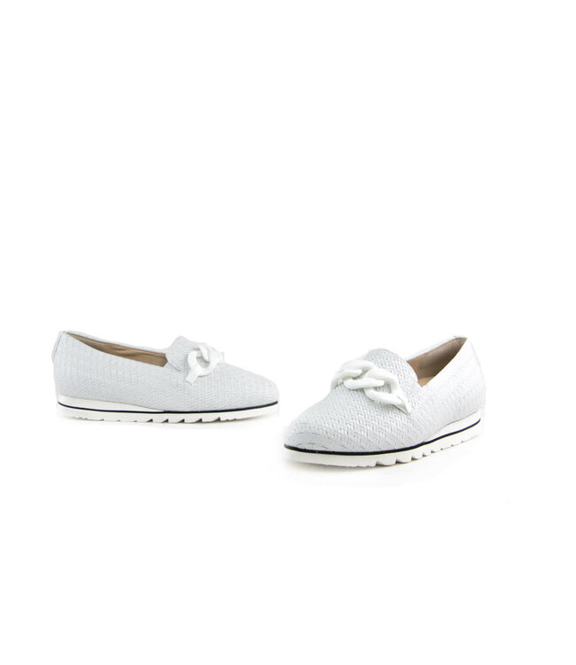 Hassia Loafer Weiss Twist Pisa