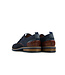 Van Lier Veterschoen Blauw Nubuck Perfo