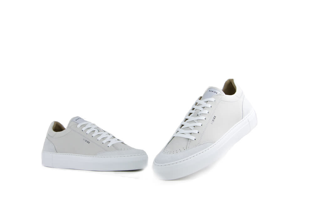 Nubikk heren sneaker wit / grijs Jagger Tora.