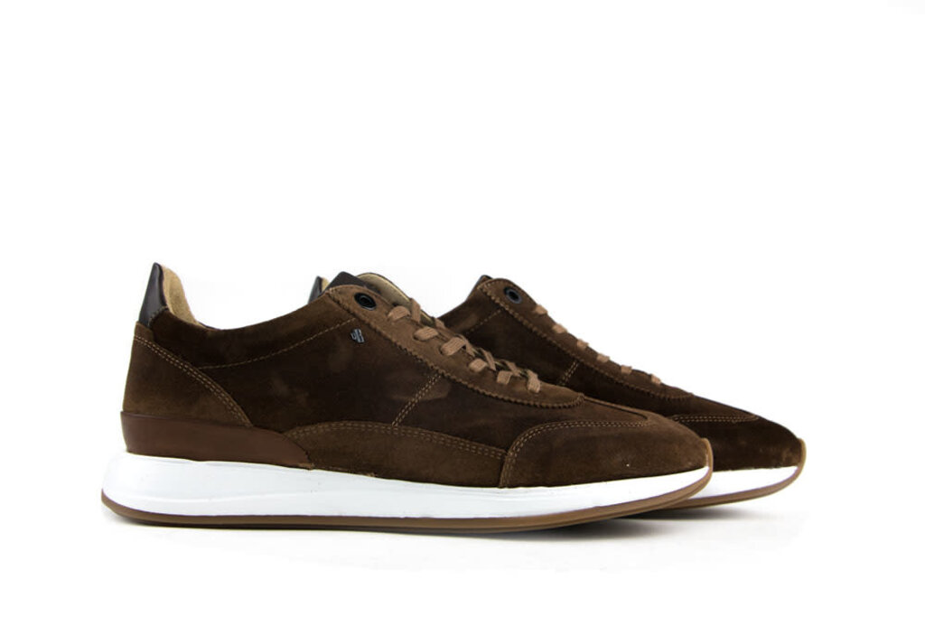 Van Bommel Van Bommel Libra 03.06 Sneaker Cognac Suede