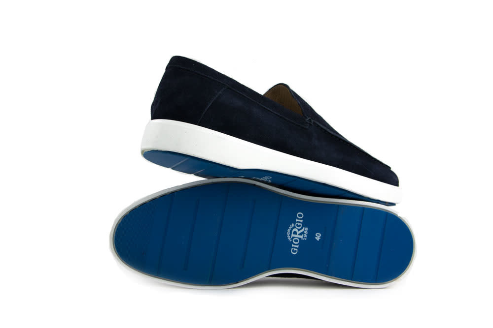 Giorgio Loafers Relax Blauw | Gratis Verzending - Steenbergen Schoenen