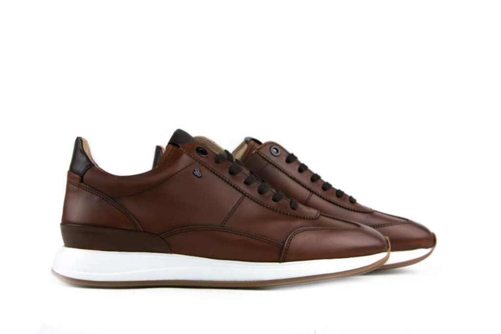 Van Bommel Van Bommel Libra 03.01 Sneaker Dark Cognac