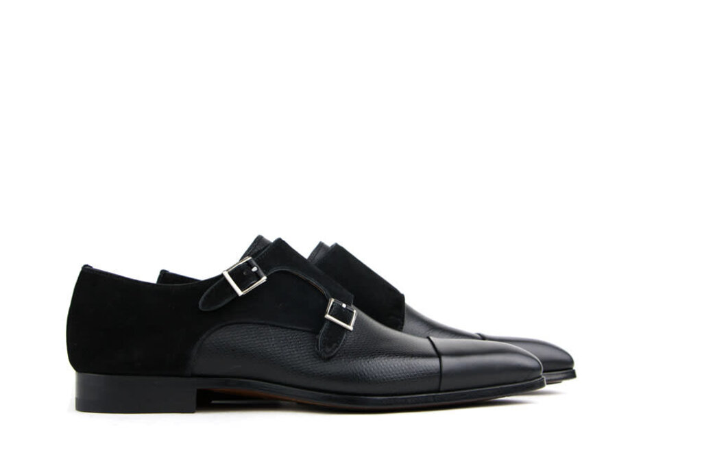 Magnanni Magnanni Buckle Wind Negro Grab Cott