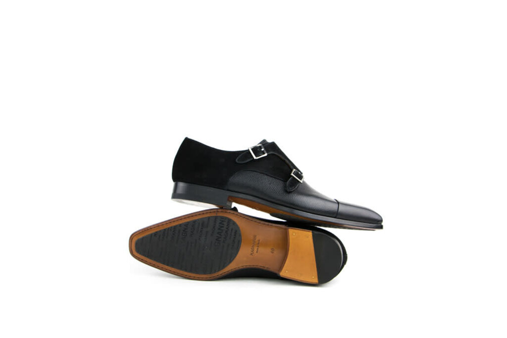 Magnanni Magnanni Buckle Wind Negro Grab Cott