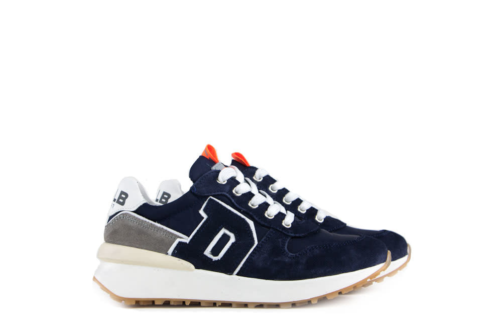 Develab Sneaker Blauw Grijs Combi | HOGE KORTING - Steenbergen Schoenen