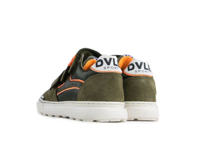 Develab Develab Sneakers Klittenband Groen Oranje