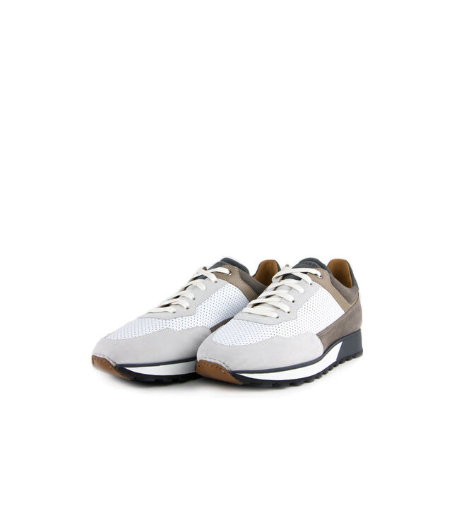 Magnanni Sneaker Mugron Wit Crosta Tierra