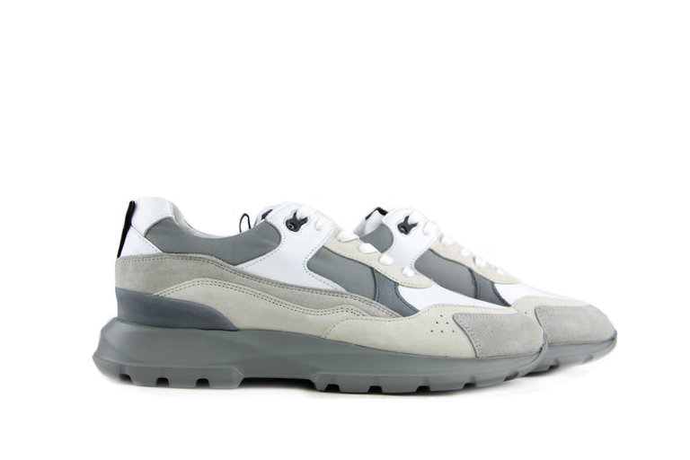 Blackstone Sneaker White Grey