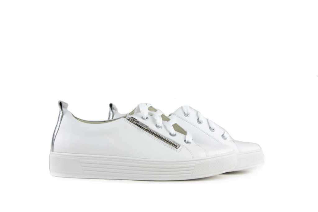 Solidus Sneaker Hazel Weiss Silver