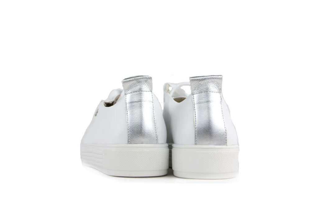 Solidus Sneaker Hazel Weiss Silver