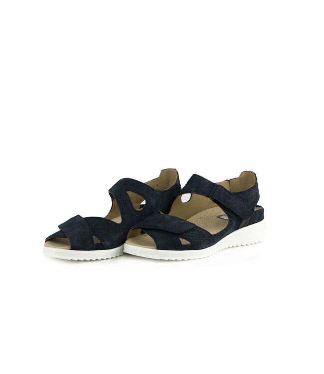Durea Sandaal Donkerblauw H-breite