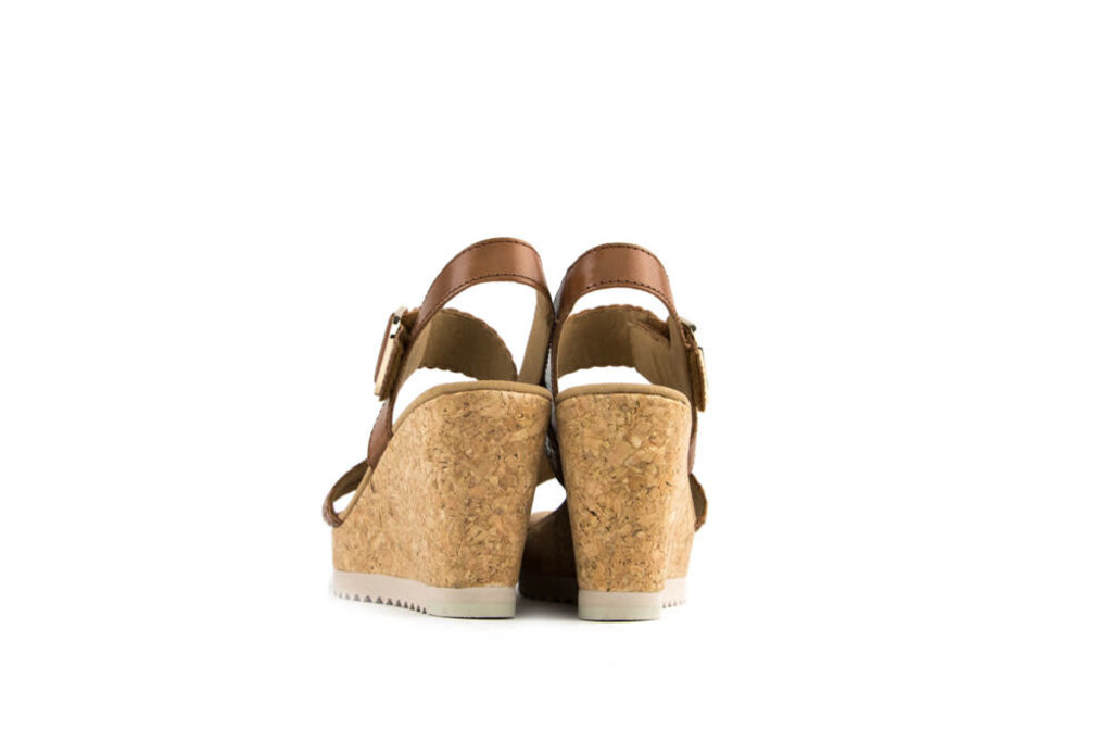 Gabor tan hotsell wedge sandals