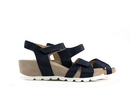 Durea Sandaal Donkerblauw Zand H