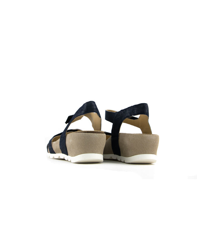 Sandaal Donkerblauw Zand H-leest