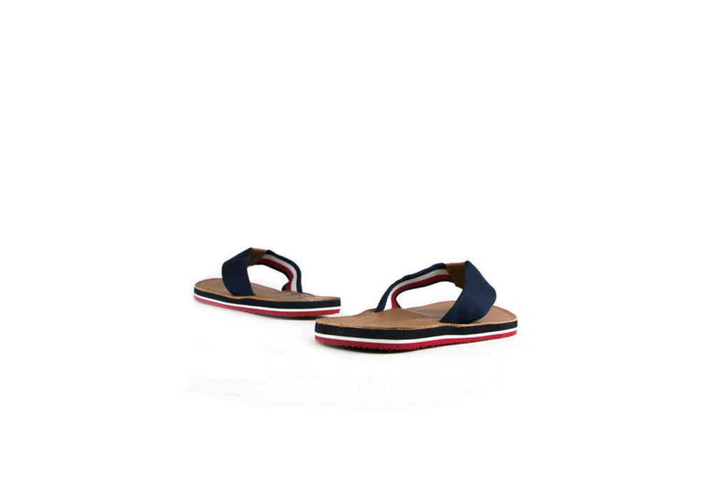 Tommy Hilfiger Tommy Hilfiger Elevated Leather Beach Sandal Naturel Cognac