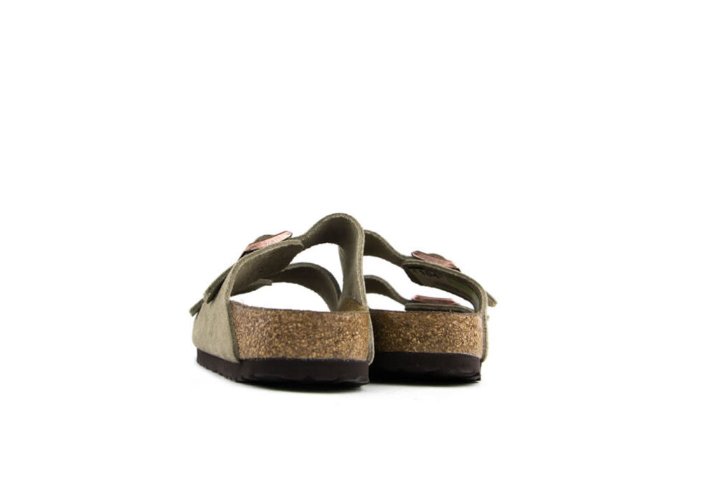 Birkenstock Birkenstock Arizona Suede Taupe Narrow