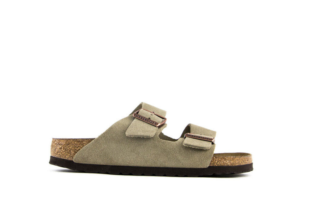 Birkenstock Birkenstock Arizona Suede Taupe Narrow