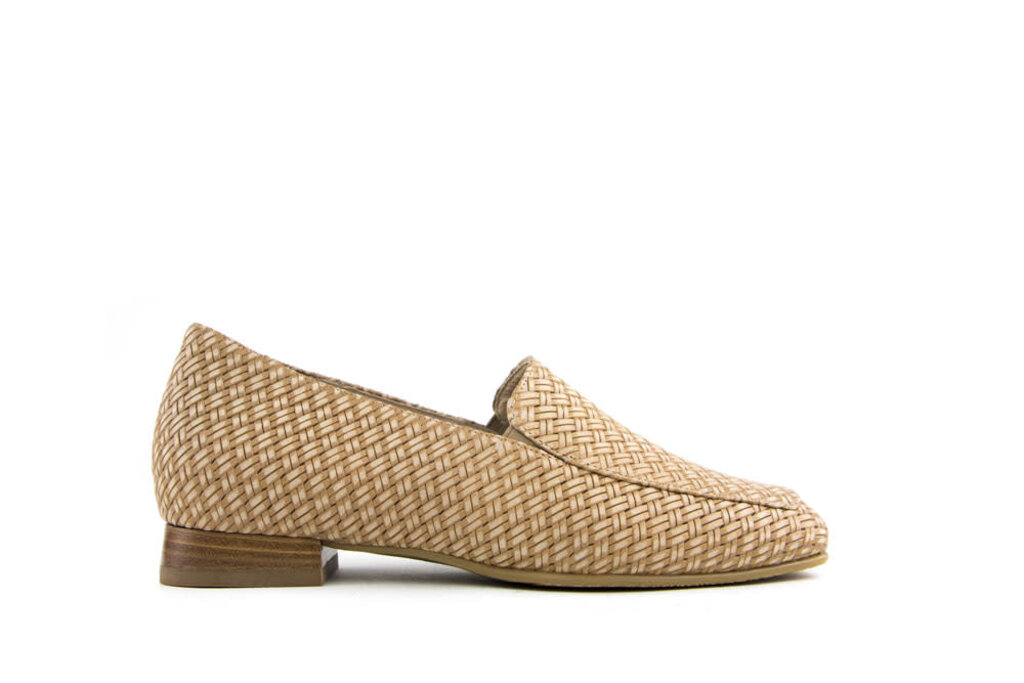 Hassia Hassia Loafer Creme Vlecht