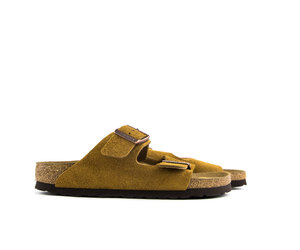 Birkenstock Slippers Cognac Arizona Mink Narrow I 1-2 Werkdagen -  Steenbergen Schoenen