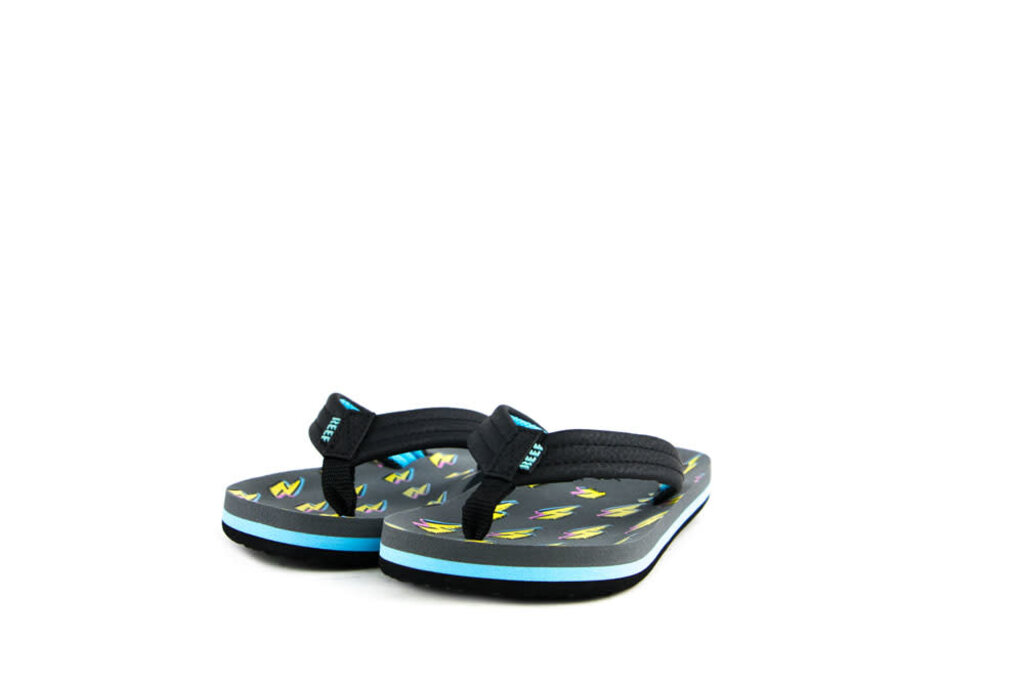 Reef Reef Slippers Blauw Kids Ahi Bolt Up