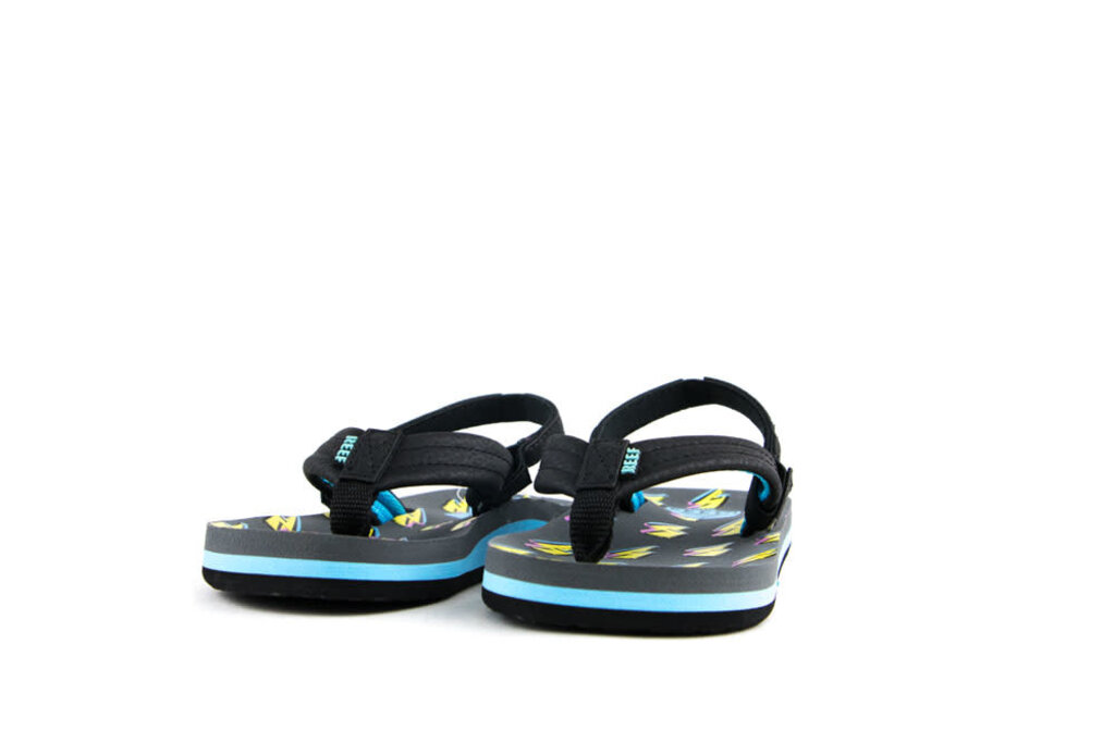 Reef Reef Flip-Flops Blauw Little Ahi Bolt Up