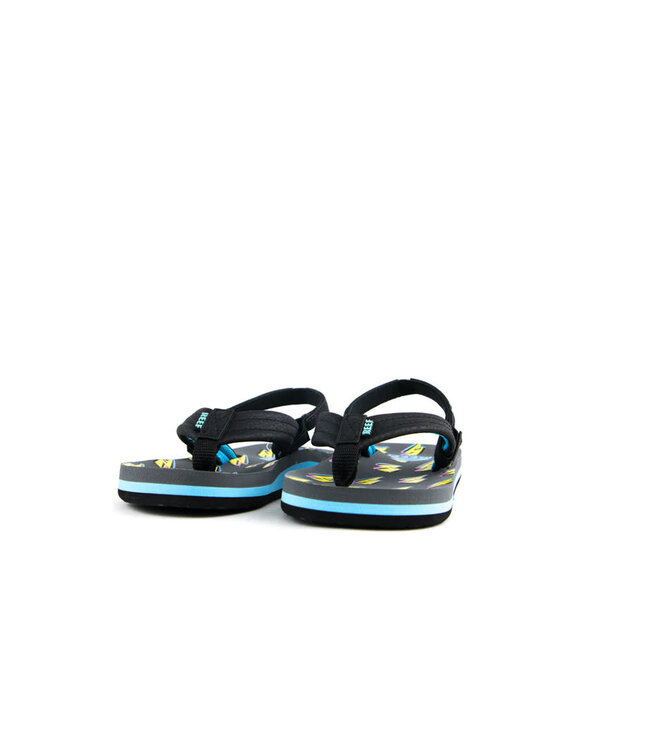 Reef Flip-Flops Blauw Little Ahi Bolt Up