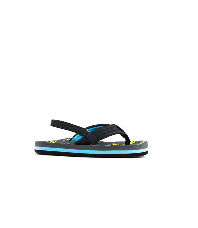Reef Flip-Flops Blauw Little Ahi Bolt Up