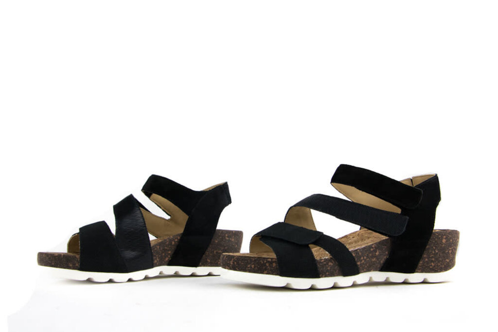 Durea Durea Sandal Black Dark Brown K-width