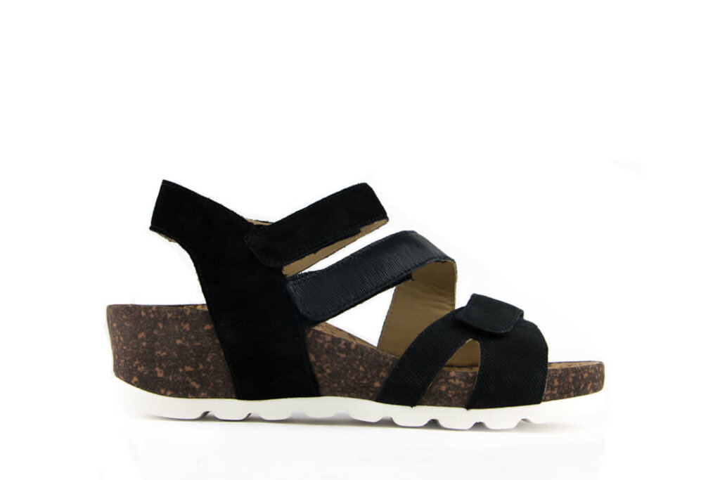 Durea Durea Sandal Black Dark Brown K-width