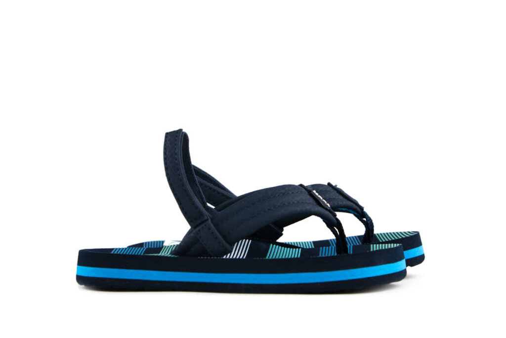 Reef Reef Slippers Blauw Little Ah Stripes