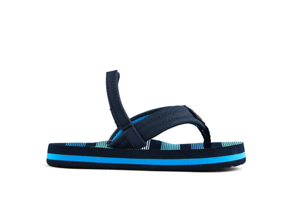 Reef Reef Slippers Blauw Little Ah Stripes