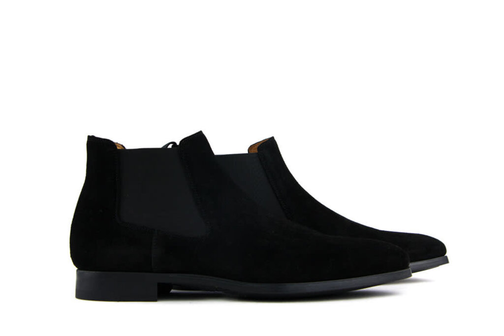 Magnanni Magnanni Chelsea Boots Zwart Shaw II Crosta