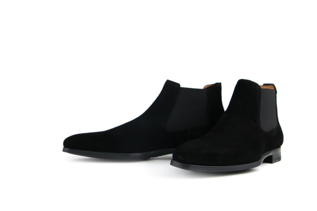 Magnanni Magnanni Chelsea Boots Zwart Shaw II Crosta