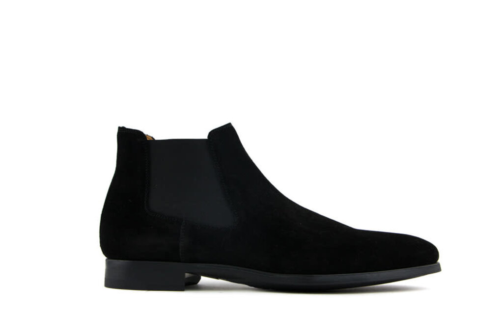 Magnanni Magnanni Chelsea Boots Zwart Shaw II Crosta