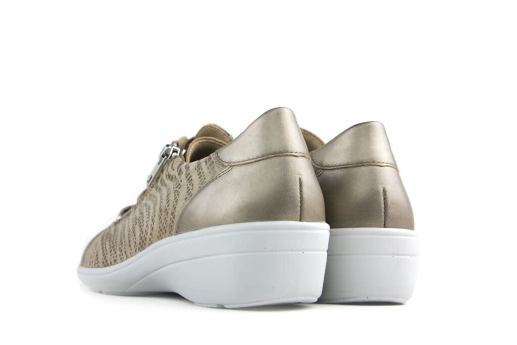 Solidus Solidus Veterschoenen Taupe Hedda Fango Shape