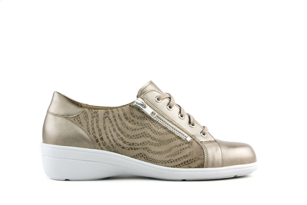 Solidus Solidus Veterschoenen Taupe Hedda Fango Shape