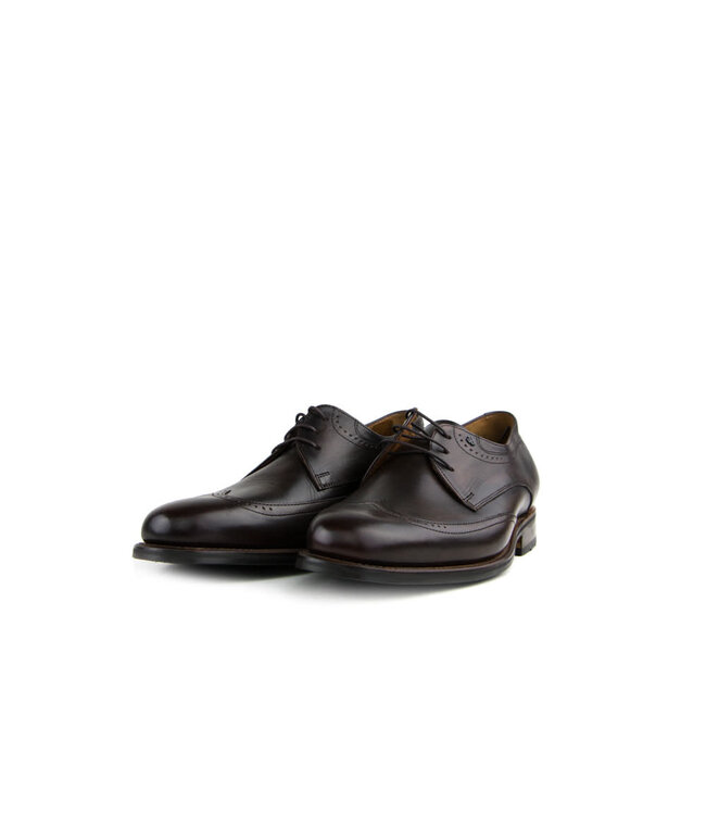 Van Bommel Lace-Up Dark Brown Calf K