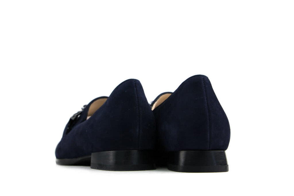 Hassia Hassia Loafers Blauw Ketting Suede