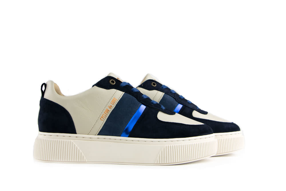 Cycleur de Luxe Sneakers Blauw Panache Dazzling I 1-2 Werkdagen -  Steenbergen Schoenen
