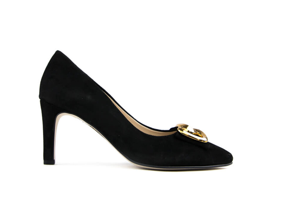 Gabor Gabor Heels Black Suede Gold