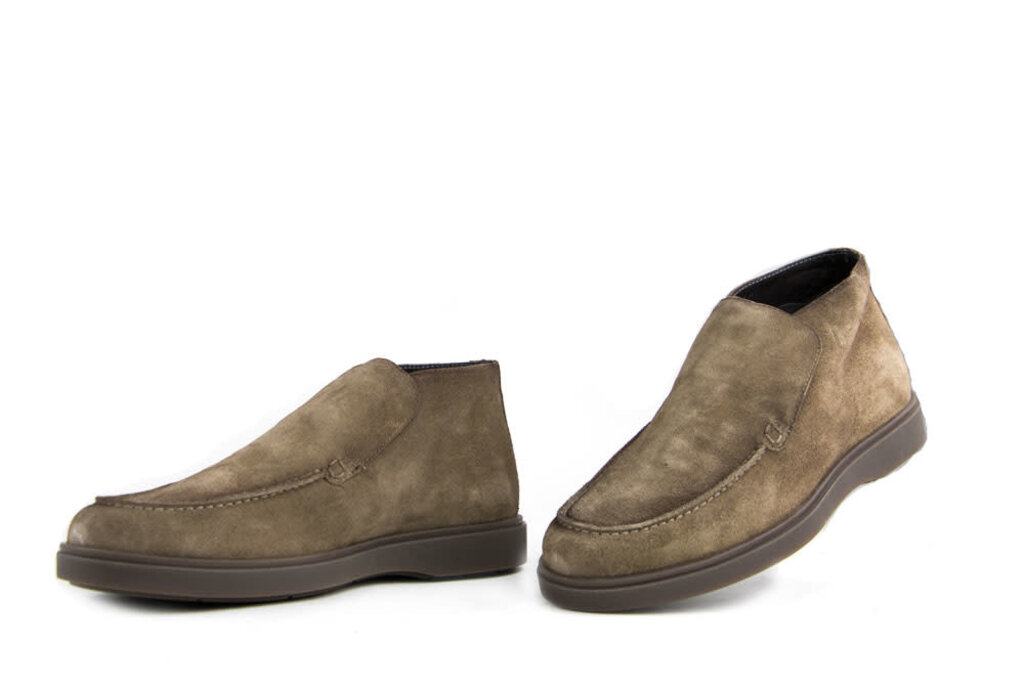 Giorgio Giorgio Hoge Loafers Taupe Boy Fango