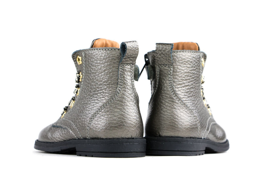 Develab Boots Silver Nappa I Low Worldwide Shipment Fees