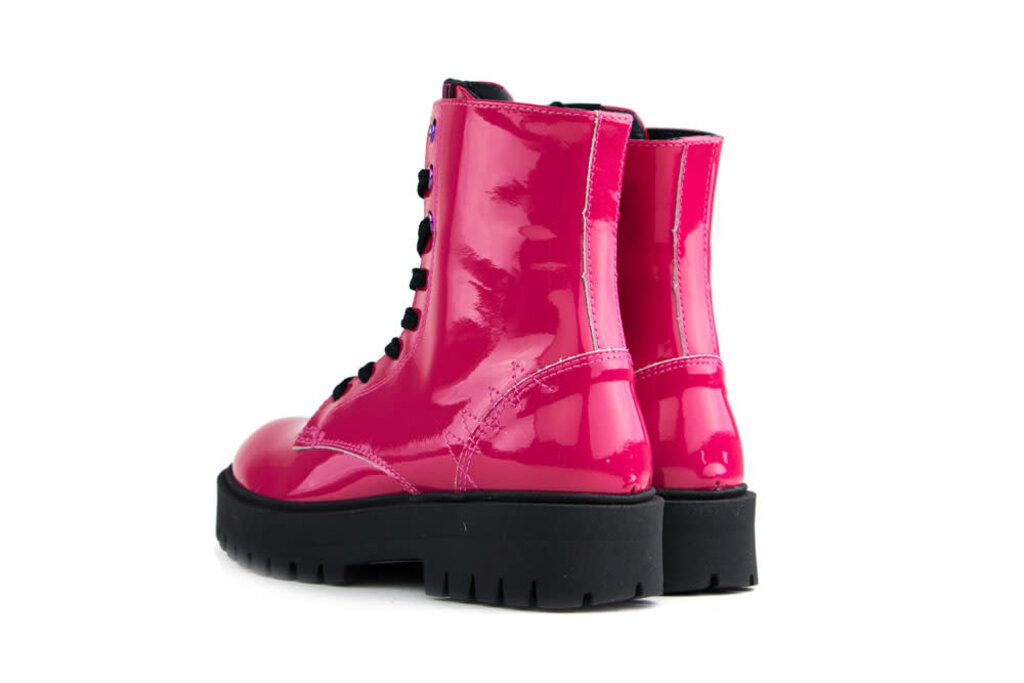 Red-Rag Red Rag Boots Fuchsia Lack